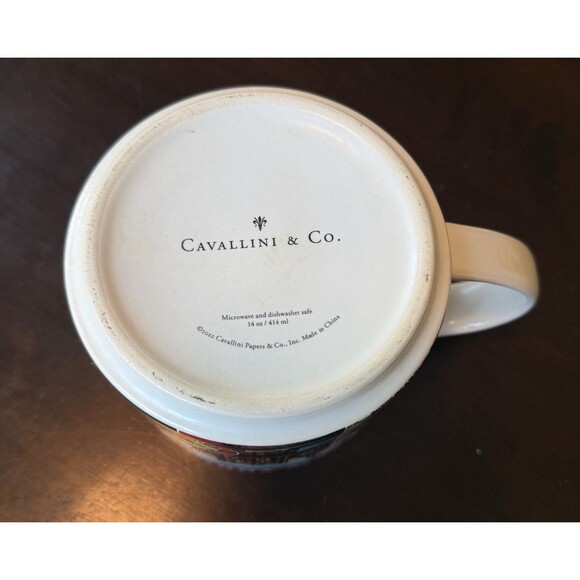 Cavallini & Co., Vintage New York Sites Ceramic Coffee Mug, 14 oz - Picture 7 of 7